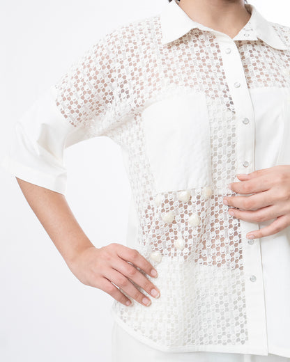 Lace In Light Coord Set-EUPHORIA